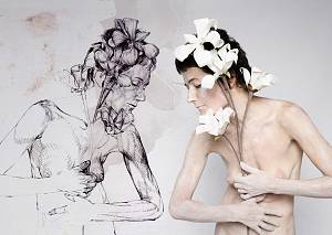 Sara meliti e gio manzoni il corpo del fiore - the body of flower